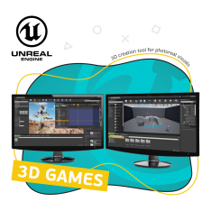 Unreal Engine 4. Игровой движок - КИБЕРшкола программирования для детей, компьютерные курсы для школьников, начинающих и подростков - KIBERone г. Набережные Челны