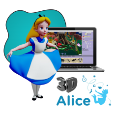 Alice 3d - КИБЕРшкола программирования для детей, компьютерные курсы для школьников, начинающих и подростков - KIBERone г. Набережные Челны