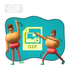 Gif-анимация - КИБЕРшкола программирования для детей, компьютерные курсы для школьников, начинающих и подростков - KIBERone г. Набережные Челны