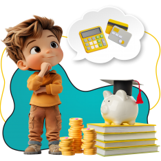 Финансовый интеллект вместе KIBERone - КИБЕРшкола программирования для детей, компьютерные курсы для школьников, начинающих и подростков - KIBERone г. Набережные Челны