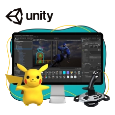 Мир игр на Unity 2D на популярном движке + AI-помощники - КИБЕРшкола программирования для детей, компьютерные курсы для школьников, начинающих и подростков - KIBERone г. Набережные Челны