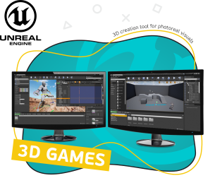 Unreal Engine 4. Игровой движок - Школа программирования для детей, компьютерные курсы для школьников, начинающих и подростков - KIBERone г. Набережные Челны