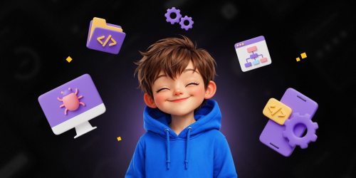 Идеальный сайт с нуля: код, дизайн и AI-помощник - КИБЕРшкола программирования для детей, компьютерные курсы для школьников, начинающих и подростков - KIBERone г. Набережные Челны